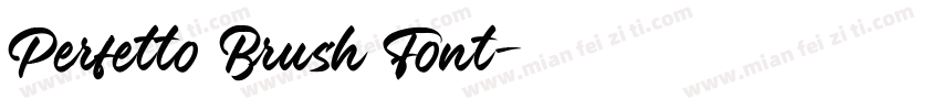 Perfetto Brush Font字体转换